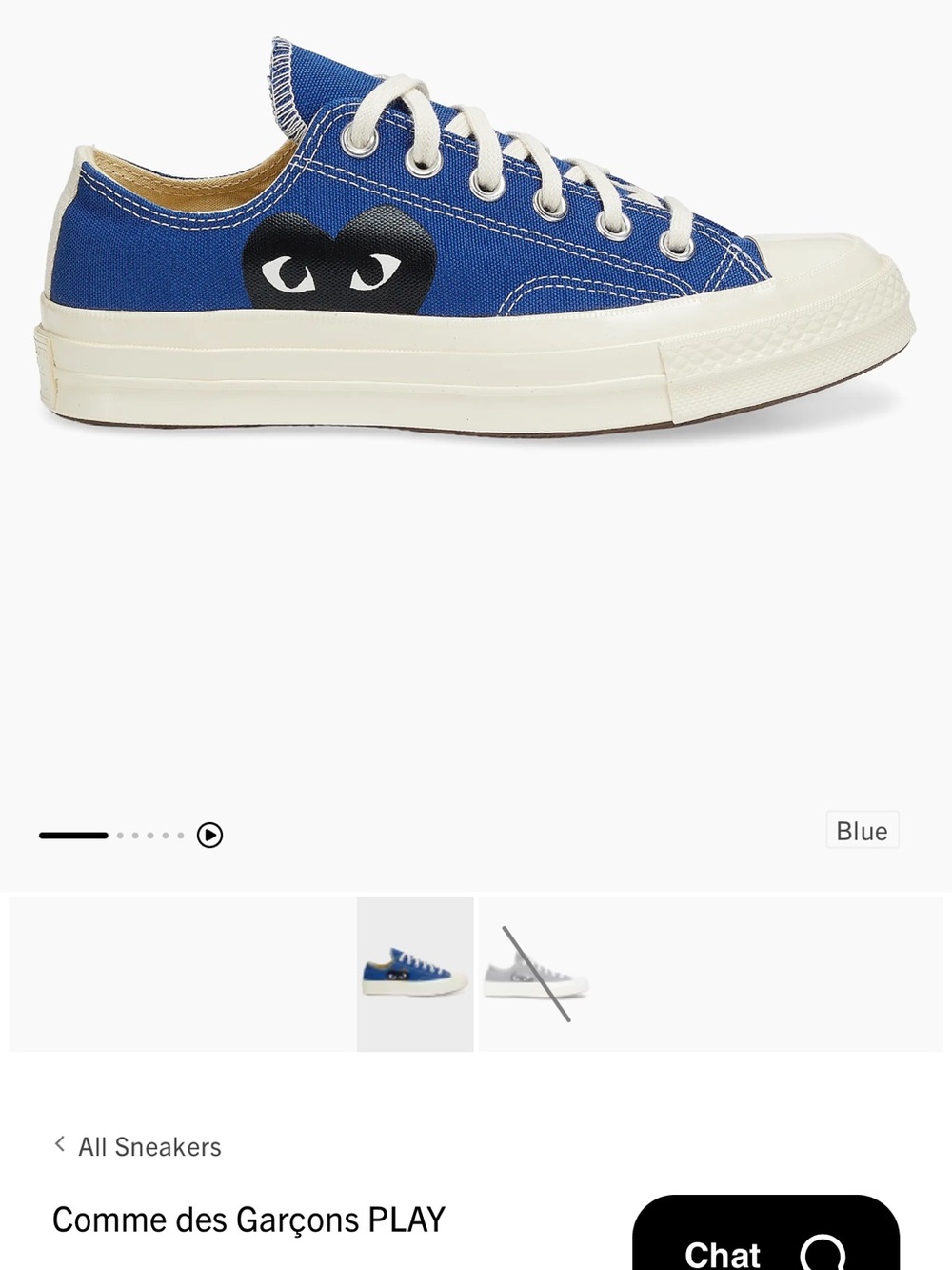 Comme des Garsons PLAY x Converse